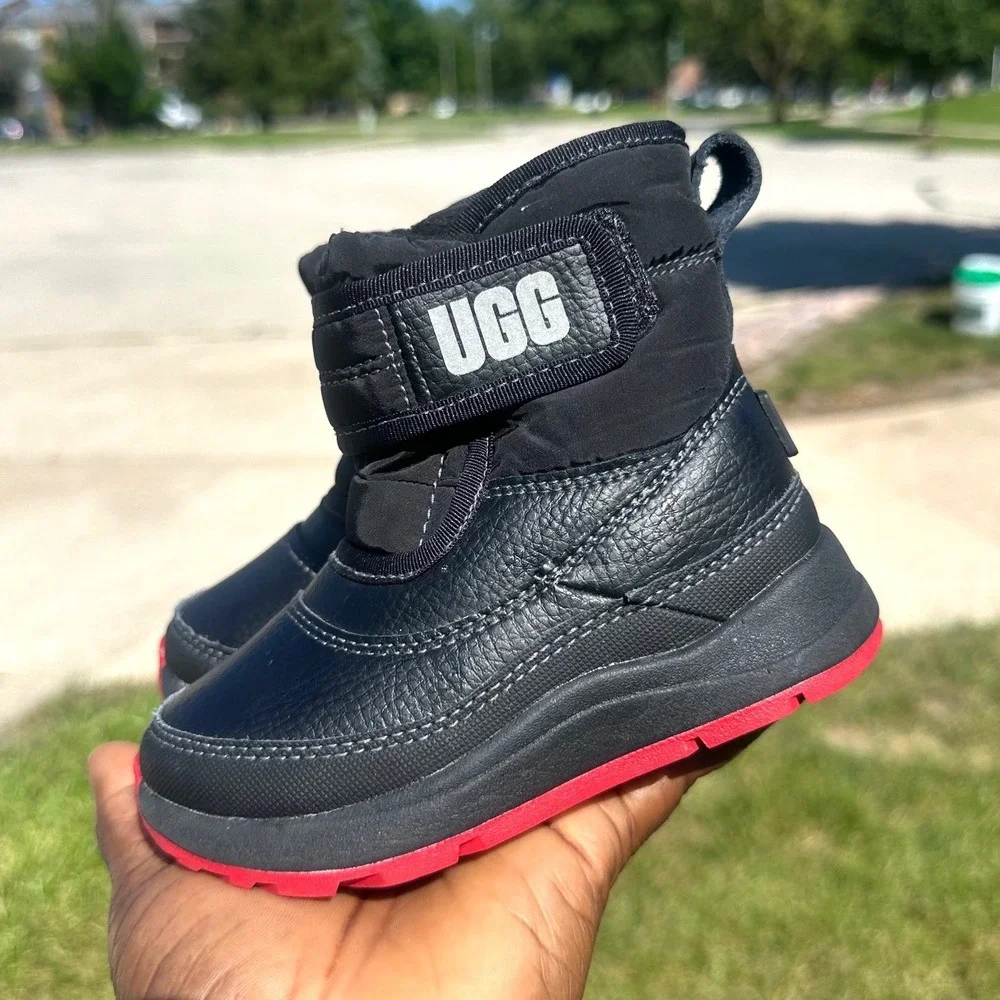 UGG Kids' Taney Weather Boots Toddler Boy Size 7 Black